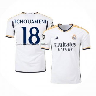 Camiseta Real Madrid Jugador Tchouameni Primera 2023 2024