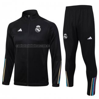 Chandal de Chaqueta del Real Madrid 2023 2024 Negro