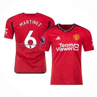 Camiseta Manchester United Jugador Martinez Primera 2023 2024