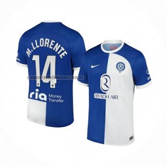 Camiseta Atletico Madrid Jugador M.Llorente Segunda 2023 2024