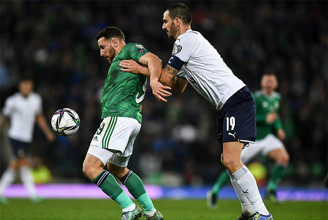 nueva camiseta Irlanda del Norte